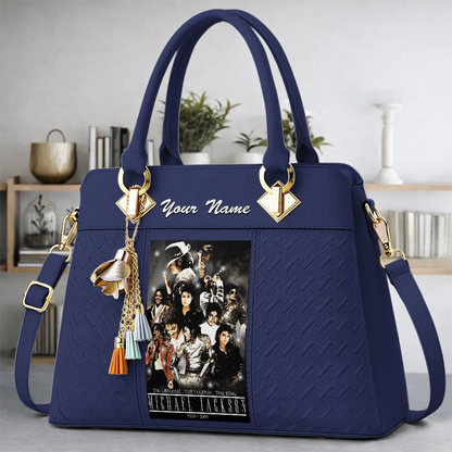 LIMITED EDITION - NEW CUSTOMIZED MICHAEL JACKSON WOMEN'S HANDBAGS MULTICOLOR