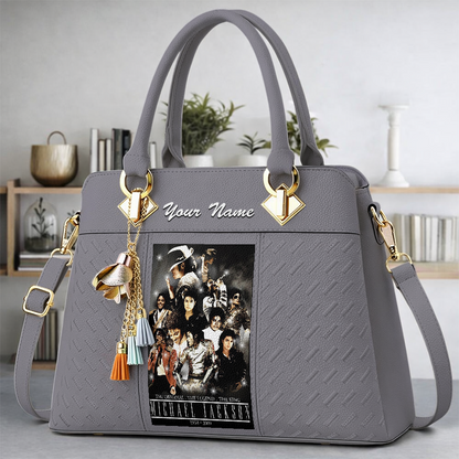 LIMITED EDITION - NEW CUSTOMIZED MICHAEL JACKSON WOMEN'S HANDBAGS MULTICOLOR