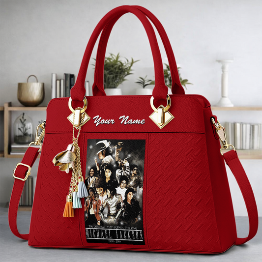 LIMITED EDITION - NEW CUSTOMIZED MICHAEL JACKSON WOMEN'S HANDBAGS MULTICOLOR
