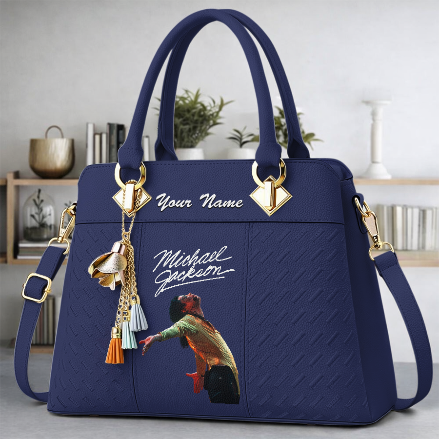 LIMITED EDITION - NEW CUSTOMIZED MICHAEL JACKSON WOMEN'S HANDBAGS MULTICOLOR