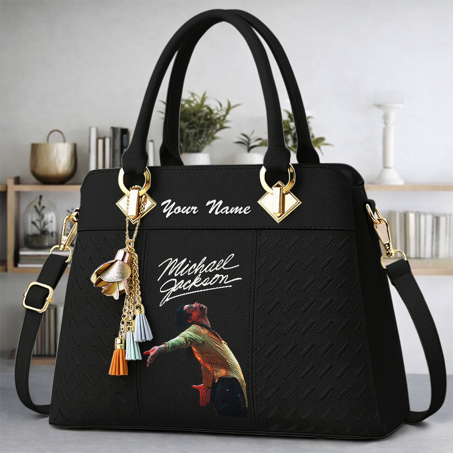 LIMITED EDITION - NEW CUSTOMIZED MICHAEL JACKSON WOMEN'S HANDBAGS MULTICOLOR