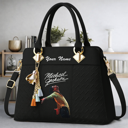 LIMITED EDITION - NEW CUSTOMIZED MICHAEL JACKSON WOMEN'S HANDBAGS MULTICOLOR