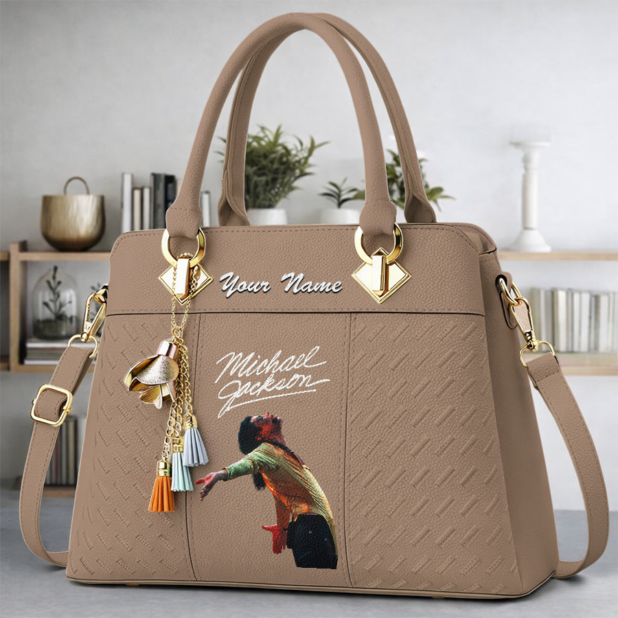 LIMITED EDITION - NEW CUSTOMIZED MICHAEL JACKSON WOMEN'S HANDBAGS MULTICOLOR