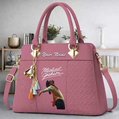 LIMITED EDITION - NEW CUSTOMIZED MICHAEL JACKSON WOMEN'S HANDBAGS MULTICOLOR
