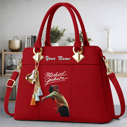 LIMITED EDITION - NEW CUSTOMIZED MICHAEL JACKSON WOMEN'S HANDBAGS MULTICOLOR