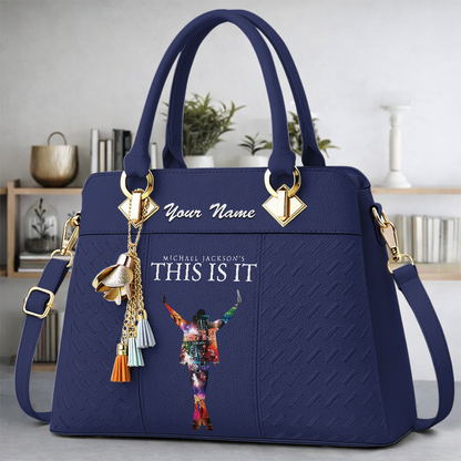 LIMITED EDITION - NEW CUSTOMIZED MICHAEL JACKSON WOMEN'S HANDBAGS MULTICOLOR