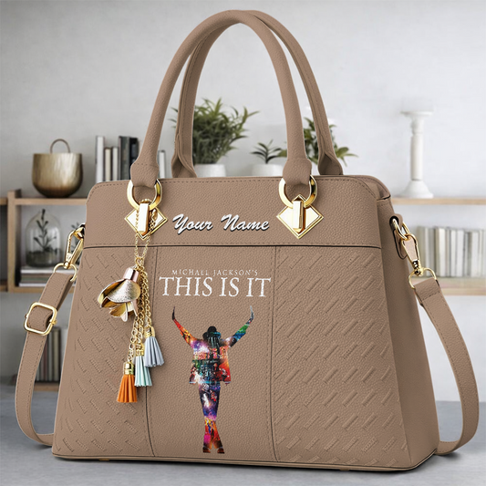 LIMITED EDITION - NEW CUSTOMIZED MICHAEL JACKSON WOMEN'S HANDBAGS MULTICOLOR