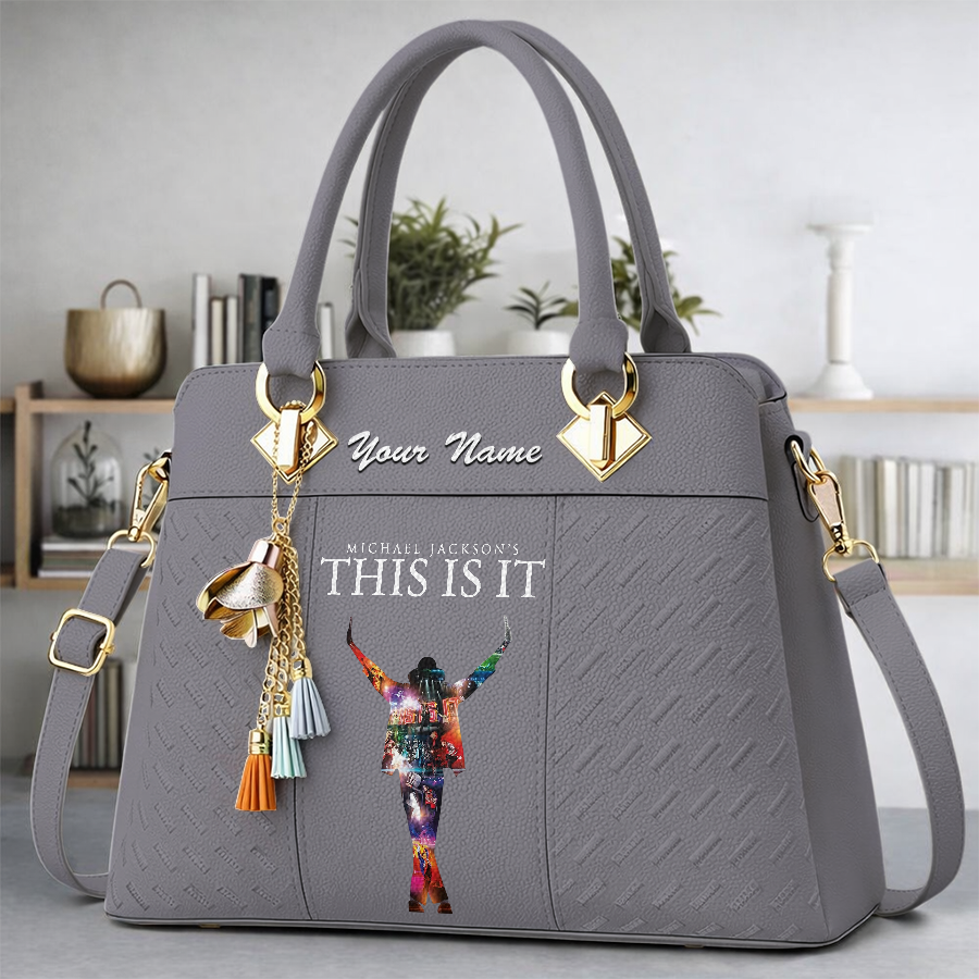 LIMITED EDITION - NEW CUSTOMIZED MICHAEL JACKSON WOMEN'S HANDBAGS MULTICOLOR