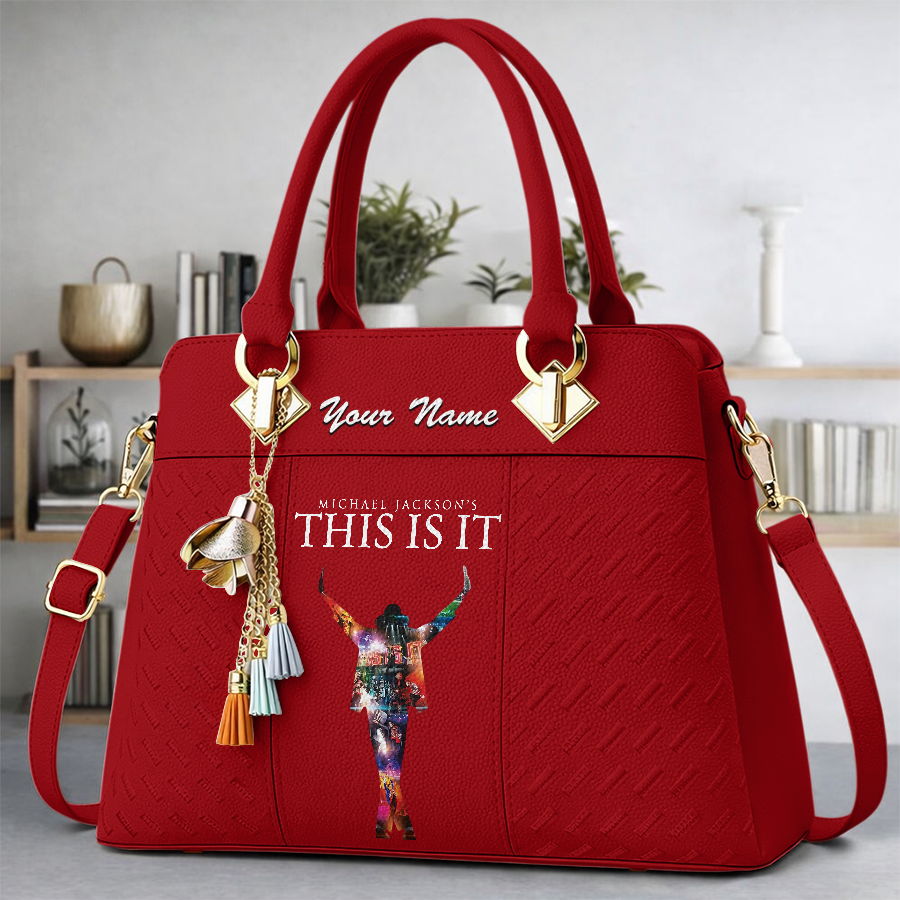 LIMITED EDITION - NEW CUSTOMIZED MICHAEL JACKSON WOMEN'S HANDBAGS MULTICOLOR