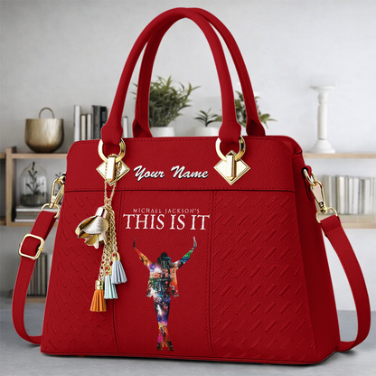 LIMITED EDITION - NEW CUSTOMIZED MICHAEL JACKSON WOMEN'S HANDBAGS MULTICOLOR
