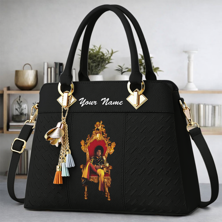 LIMITED EDITION - NEW CUSTOMIZED MICHAEL JACKSON WOMEN'S HANDBAGS MULTICOLOR