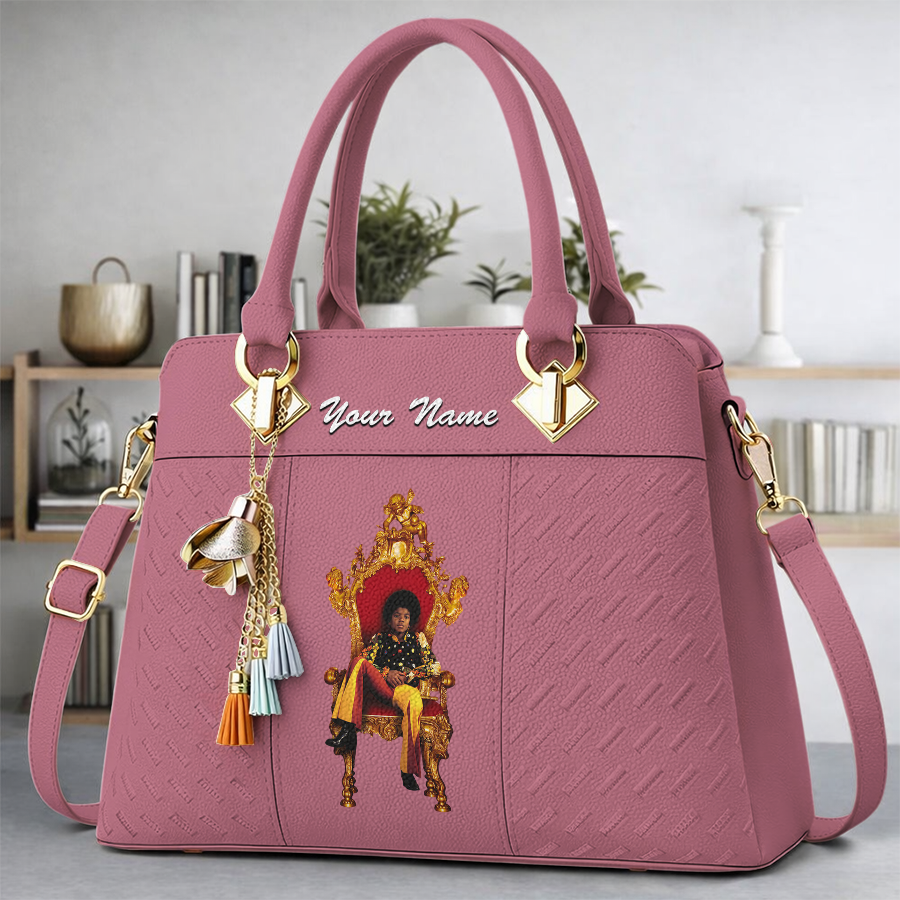 LIMITED EDITION - NEW CUSTOMIZED MICHAEL JACKSON WOMEN'S HANDBAGS MULTICOLOR