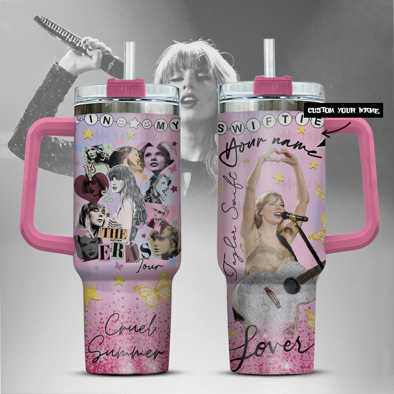 LIMITED EDITION - NEW CUSTOMIZED TAYLOR SWIFT 40 Oz TUMBLER