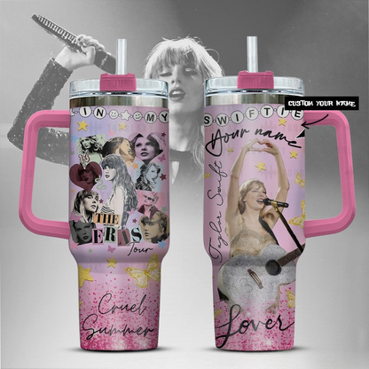 LIMITED EDITION - NEW CUSTOMIZED TAYLOR SWIFT 40 Oz TUMBLER