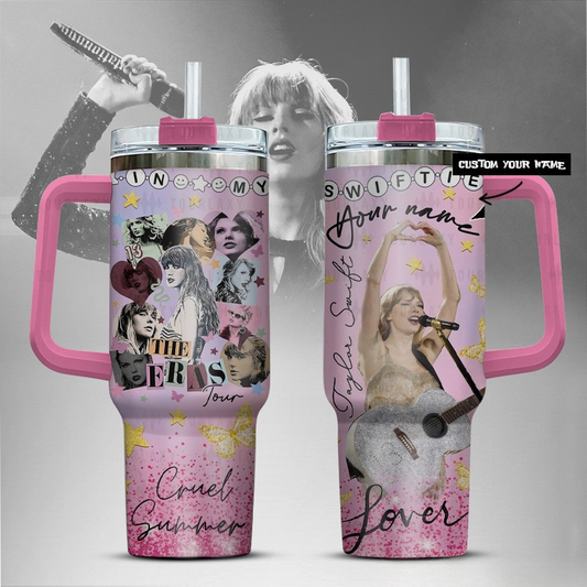LIMITED EDITION - NEW CUSTOMIZED TAYLOR SWIFT 40 Oz TUMBLER