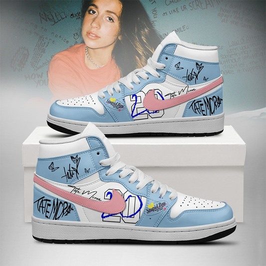LIMITED EDITION - NEW CUSTOMIZED TATE MCRAE AIR JORDAN SHOES