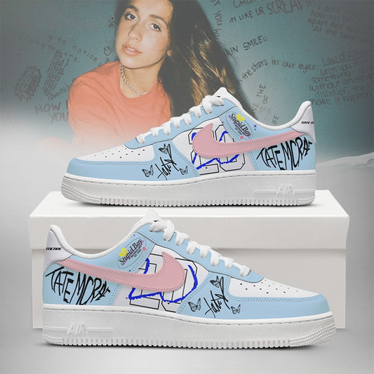 LIMITED EDITION - NEW CUSTOMIZED TATE MCRAE AF1 SHOES