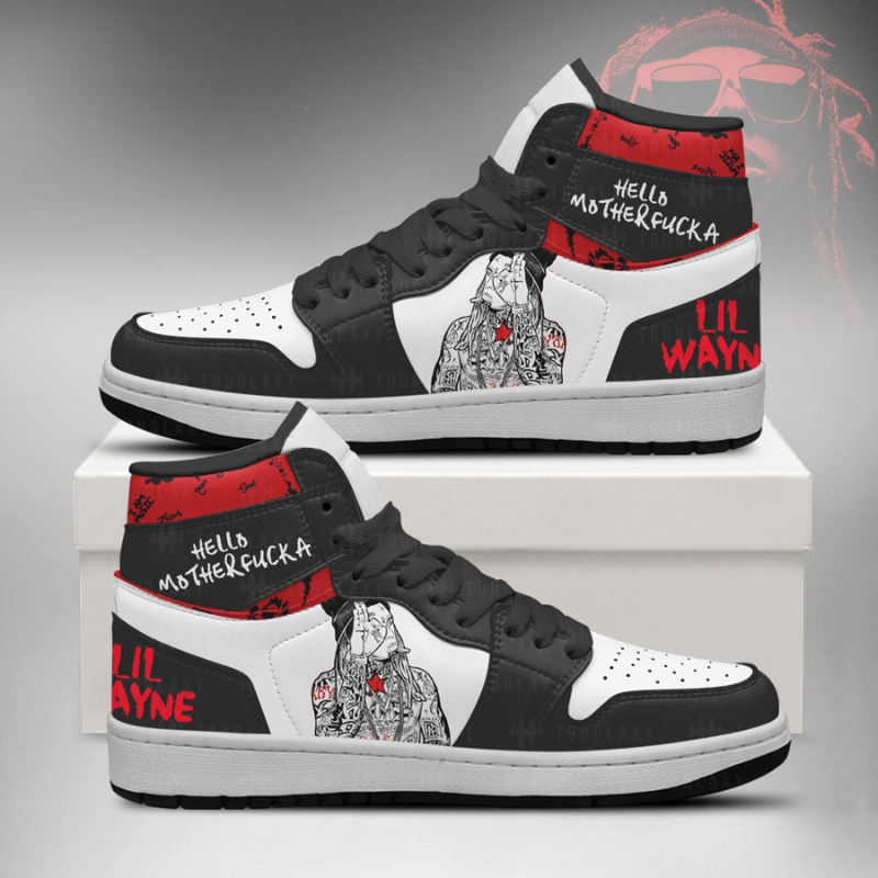 LIMITED EDITION - NEW CUSTOMIZED LIL WAYNE AIR JORDAN SHOES