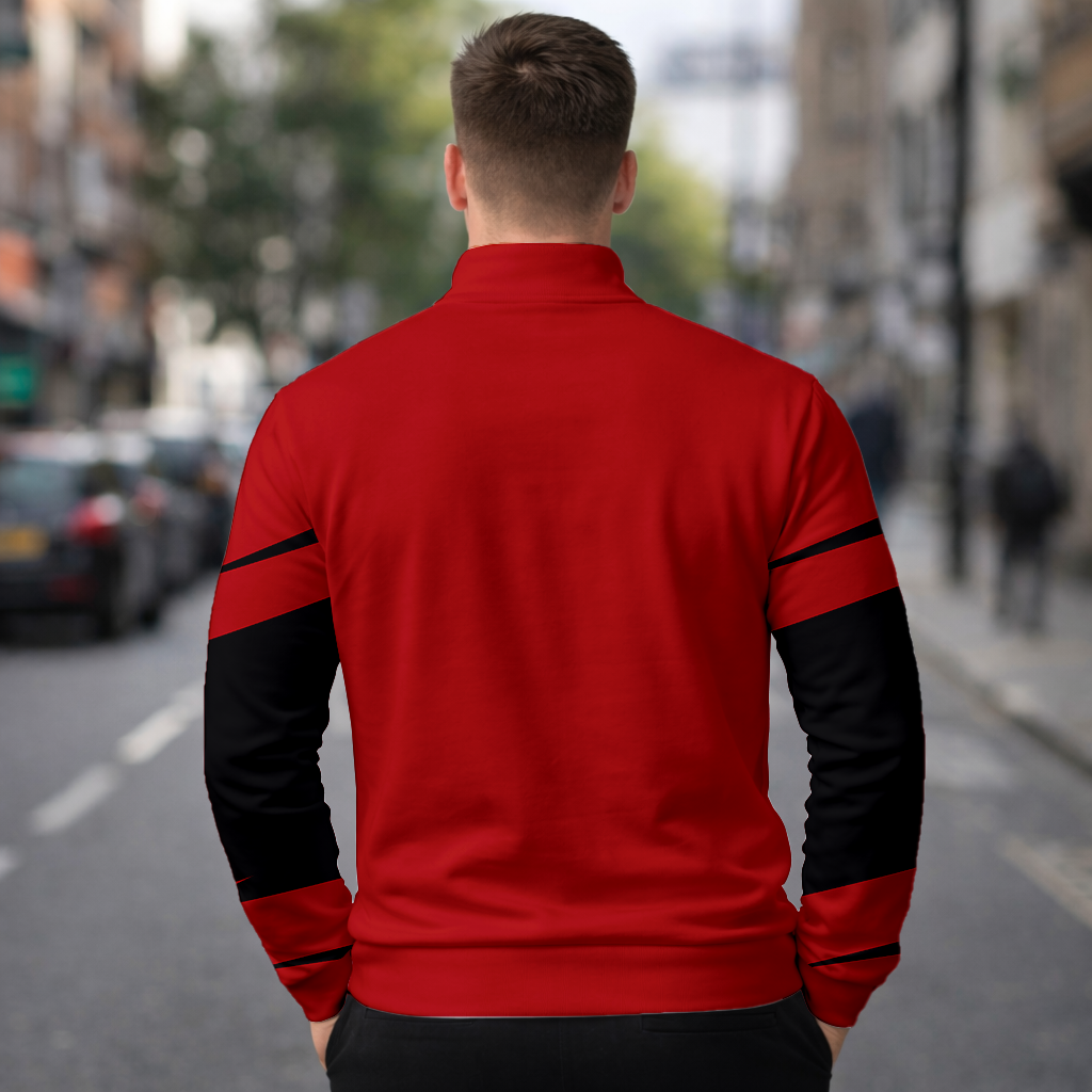 LIMITED EDITION - NEW CUSTOMIZED ELVIS PRESLEY SWEATER QUATER ZIP