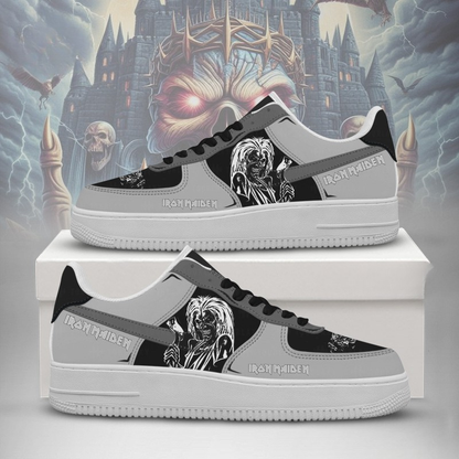 LIMITED EDITION - NEW CUSTOMIZED IRON MAIDEN AF1 SHOES