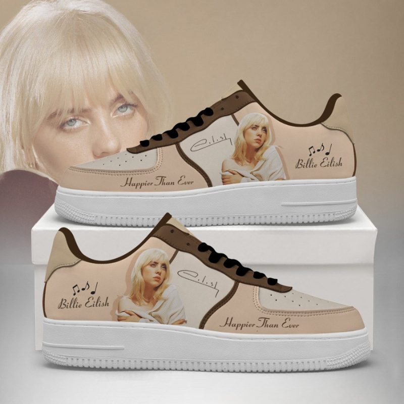 LIMITED EDITION - NEW CUSTOMIZED BILLIE EILISH AF1 SHOES