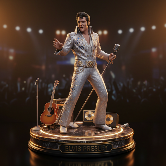 LIMITED EDITION - NEW CUSTOMIZED ELVIS PRESLEY ACRYLIC PLAQUE