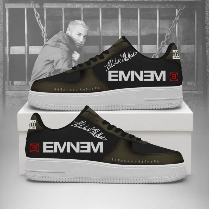 LIMITED EDITION - NEW CUSTOMIZED EMINEM AF1 SHOES