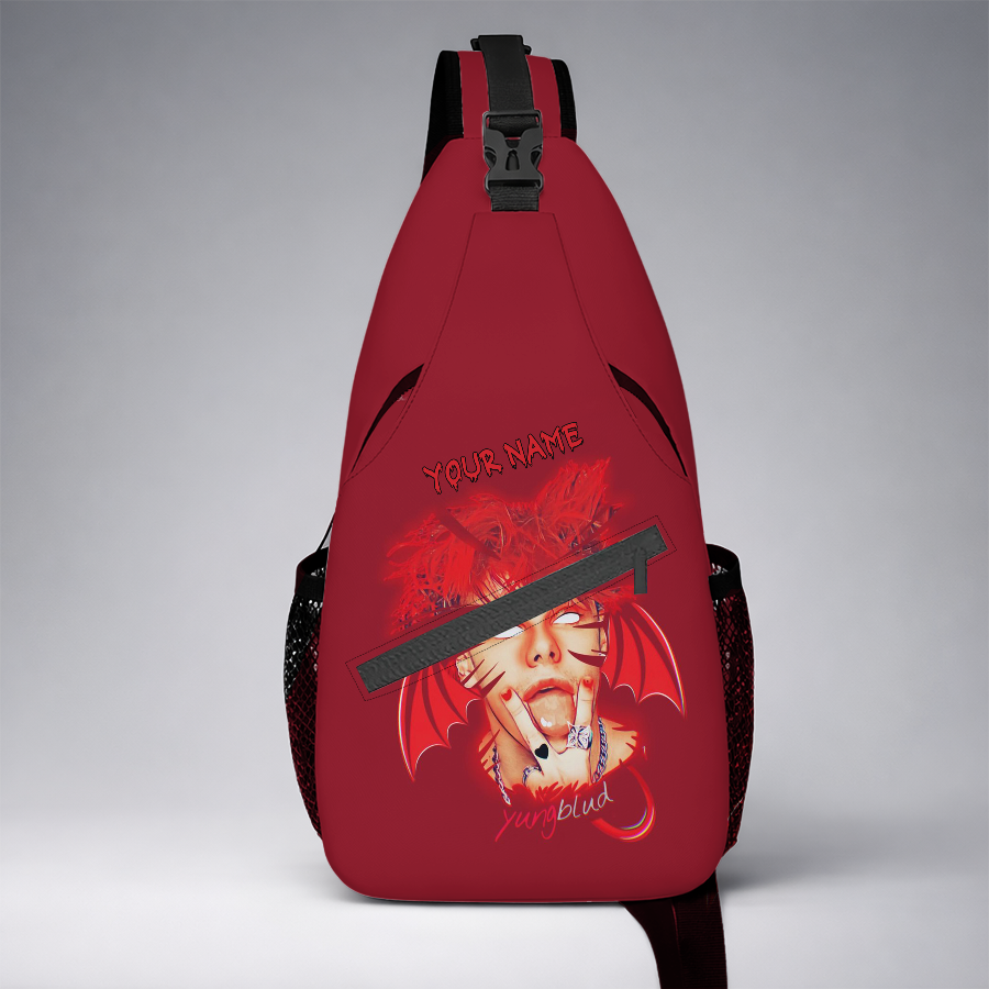 LIMITED EDITION - NEW CUSTOMIZED YUNGBLUD SLING BAG