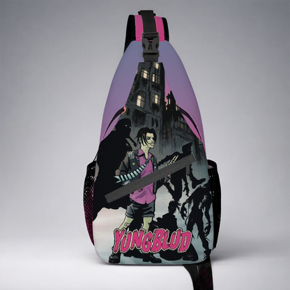 LIMITED EDITION - NEW CUSTOMIZED YUNGBLUD SLING BAG