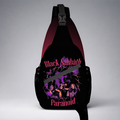 LIMITED EDITION - NEW CUSTOMIZED BLACK SABBATH SLING BAG