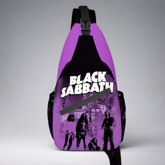 LIMITED EDITION - NEW CUSTOMIZED BLACK SABBATH SLING BAG