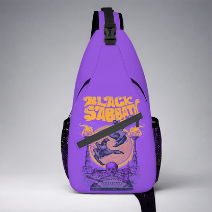 LIMITED EDITION - NEW CUSTOMIZED BLACK SABBATH SLING BAG