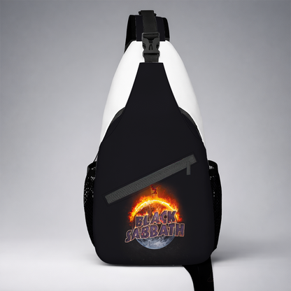 LIMITED EDITION - NEW CUSTOMIZED BLACK SABBATH SLING BAG