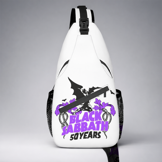 LIMITED EDITION - NEW CUSTOMIZED BLACK SABBATH SLING BAG
