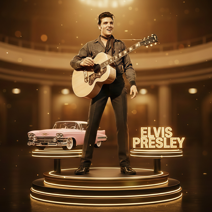 LIMITED EDITION - NEW CUSTOMIZED ELVIS PRESLEY ACRYLIC PLAQUE