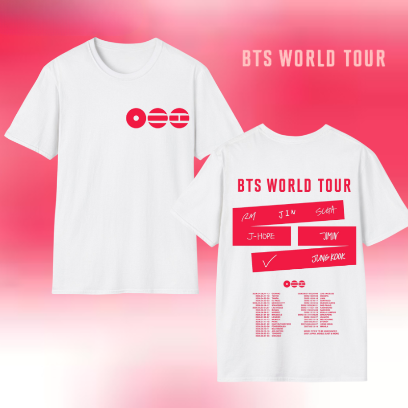 LIMITED EDITION - BTS COMEBACK WORLD TOUR APPAREL