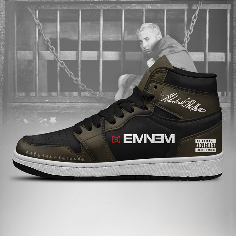 LIMITED EDITION - NEW CUSTOMIZED EMINEM AIR JORDAN SHOES