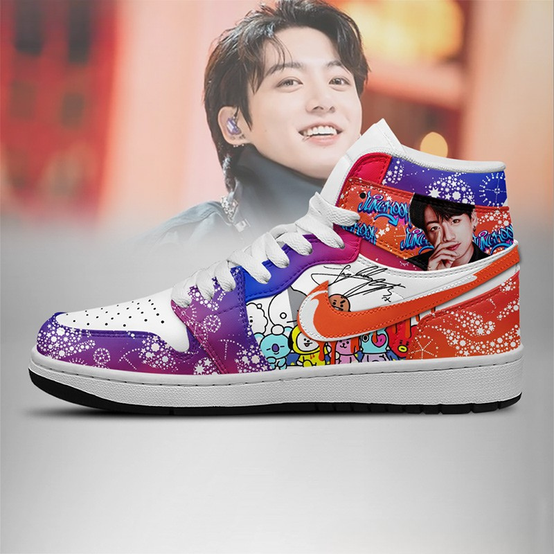 LIMITED EDITION - BTS COMEBACK WORLD TOUR AIR JORDAN SHOES