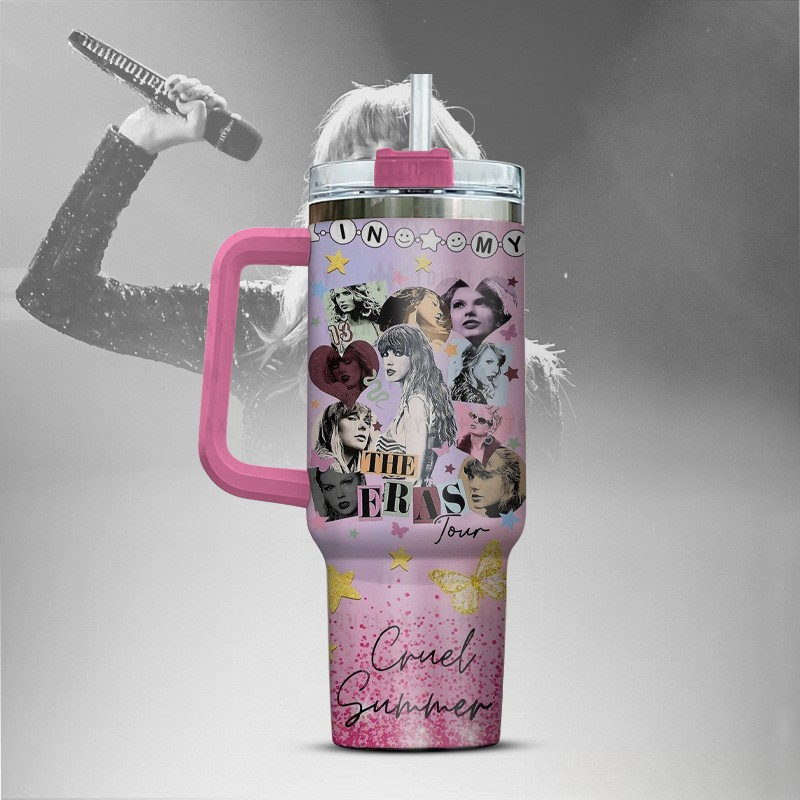 LIMITED EDITION - NEW CUSTOMIZED TAYLOR SWIFT 40 Oz TUMBLER