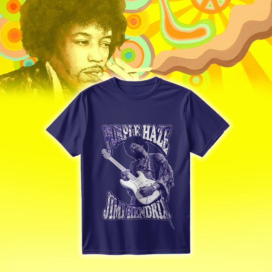 LIMITED EDITION - NEW CUSTOMIZED JIMI HENDRIX T-SHIRT, HOODIE, ZIP HOODIE