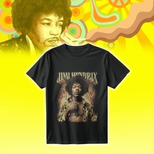 LIMITED EDITION - NEW CUSTOMIZED JIMI HENDRIX T-SHIRT, HOODIE, ZIP HOODIE