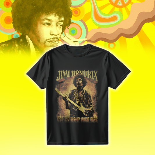 LIMITED EDITION - NEW CUSTOMIZED JIMI HENDRIX T-SHIRT, HOODIE, ZIP HOODIE