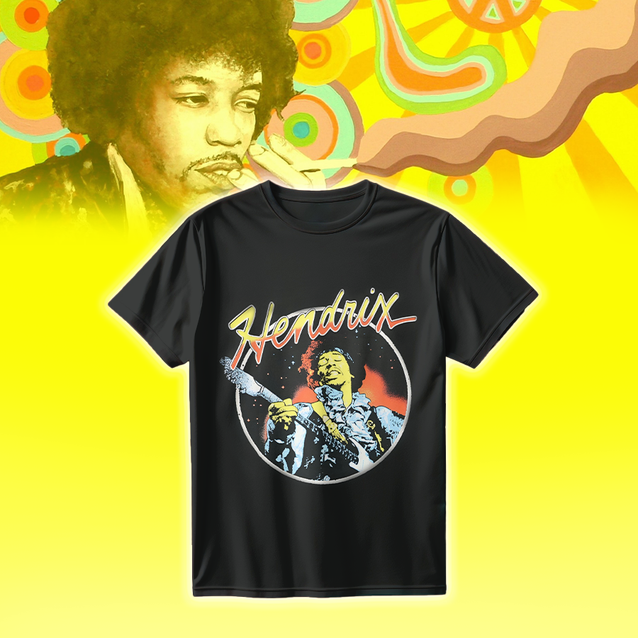 LIMITED EDITION - NEW CUSTOMIZED JIMI HENDRIX T-SHIRT, HOODIE, ZIP HOODIE
