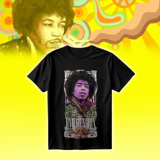 LIMITED EDITION - NEW CUSTOMIZED JIMI HENDRIX T-SHIRT, HOODIE, ZIP HOODIE