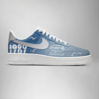LIMITED EDITION - NEW CUSTOMIZED TAYLOR SWIFT AF1 SHOES