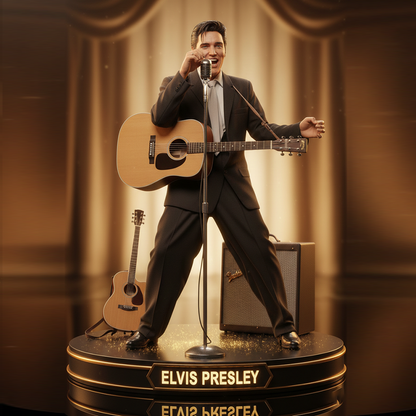 LIMITED EDITION - NEW CUSTOMIZED ELVIS PRESLEY ACRYLIC PLAQUE