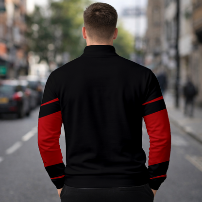 LIMITED EDITION - NEW CUSTOMIZED ELVIS PRESLEY SWEATER QUATER ZIP