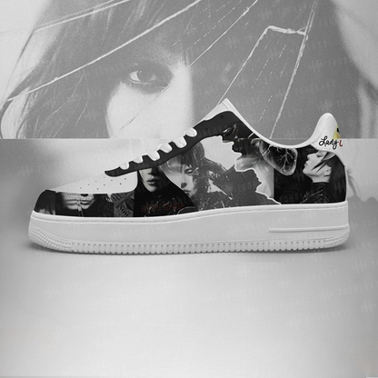 LIMITED EDITION - NEW CUSTOMIZED LADY GAGA AF1 SHOES