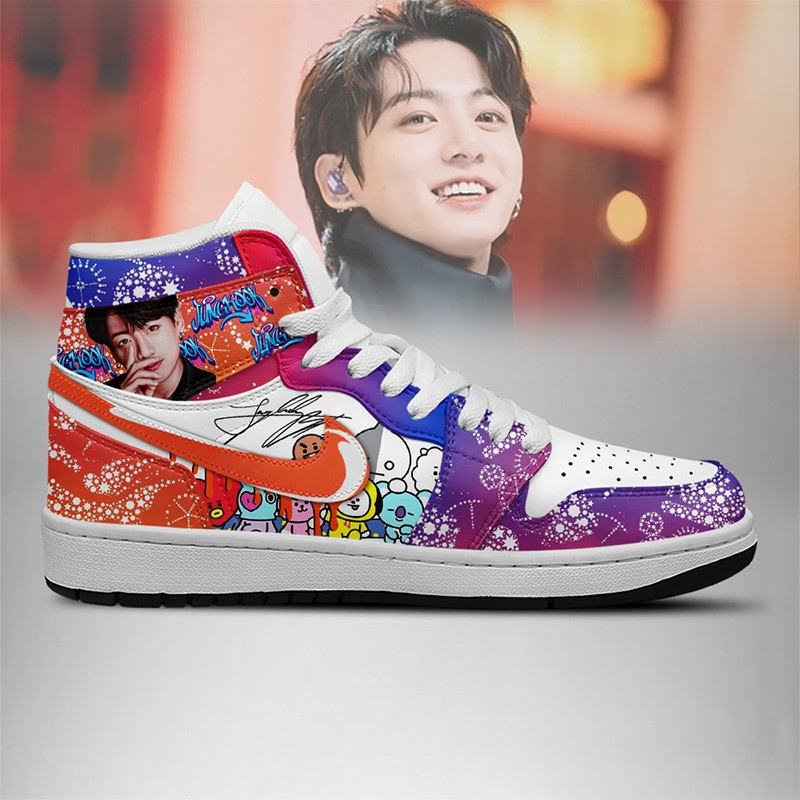 LIMITED EDITION - BTS COMEBACK WORLD TOUR AIR JORDAN SHOES