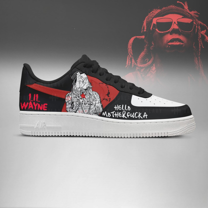 LIMITED EDITION - NEW CUSTOMIZED LIL WAYNE AF1 SHOES